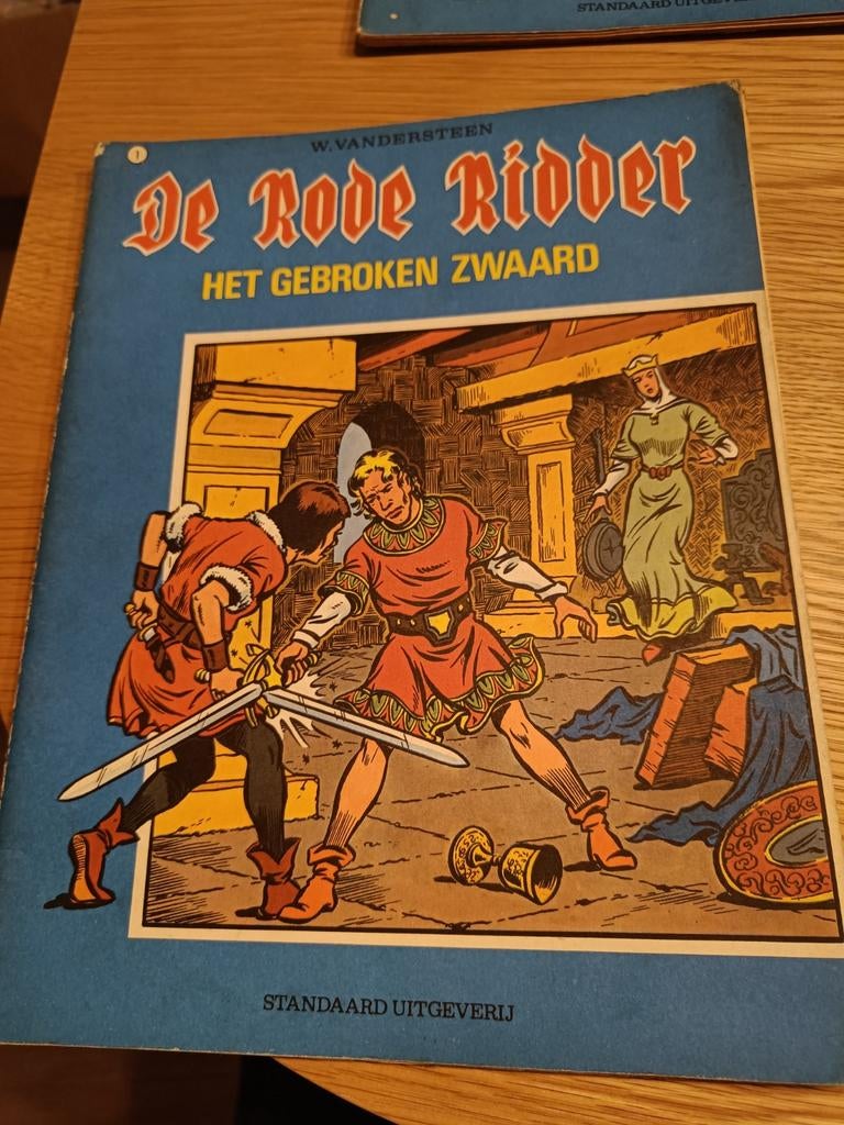 De rode ridder NO1: het gebroken zwaard. 1973, Ophalen