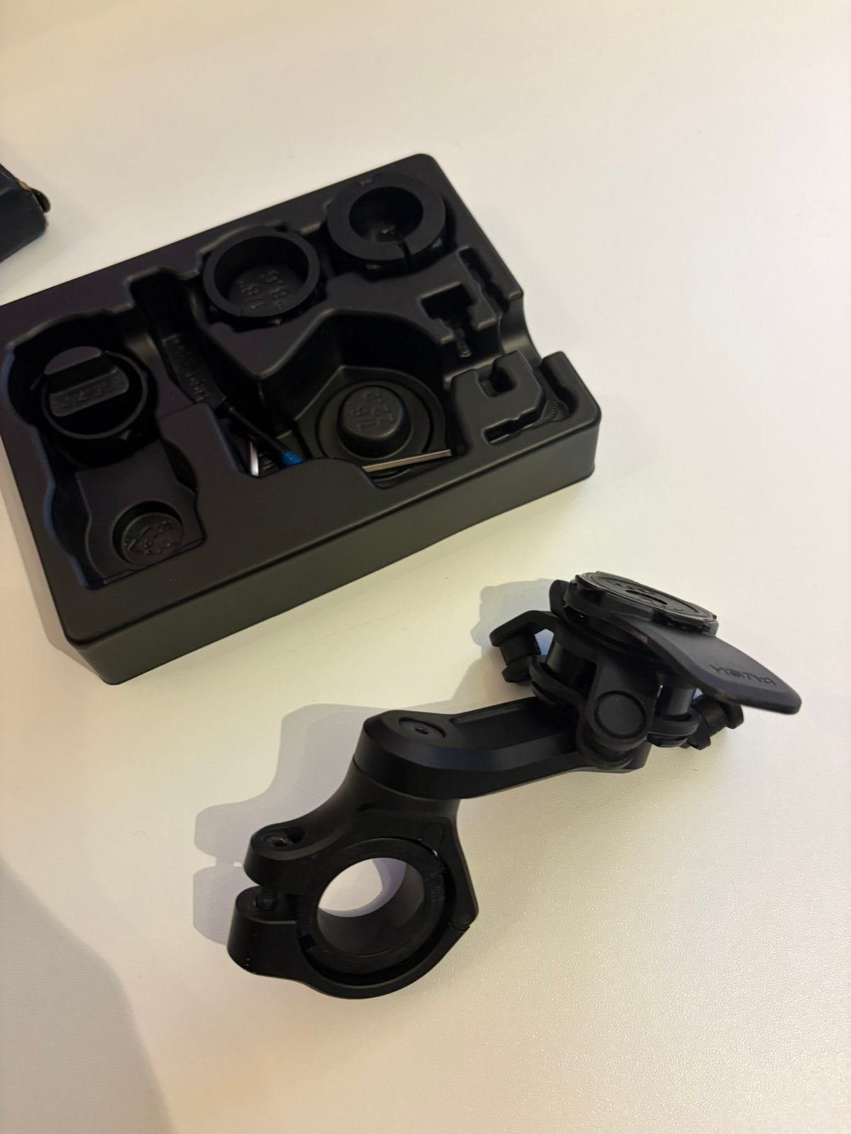 Quadlock + vibratie demper, Motoren, Ophalen, Zo goed als nieuw