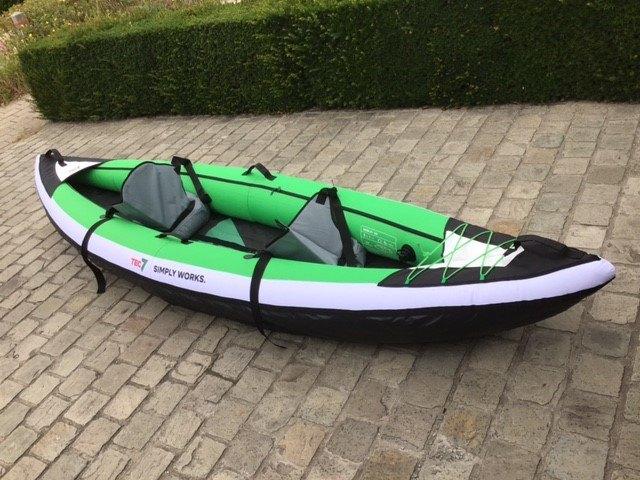 kajak  tec 7    twee personen  goeie kwaliteit nieuw !, Watersport en Boten, Kajaks, Ophalen, Nieuw