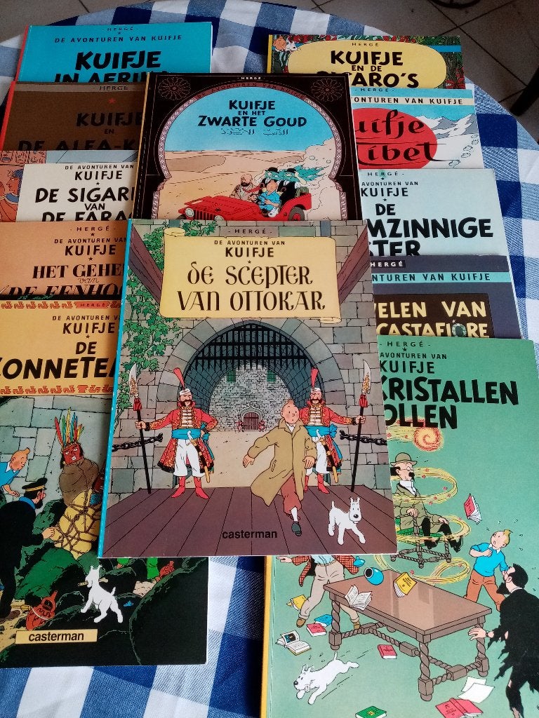 Kuifjesboeken, Boeken, Ophalen, Zo goed als nieuw, Meerdere stripboeken, Hergé