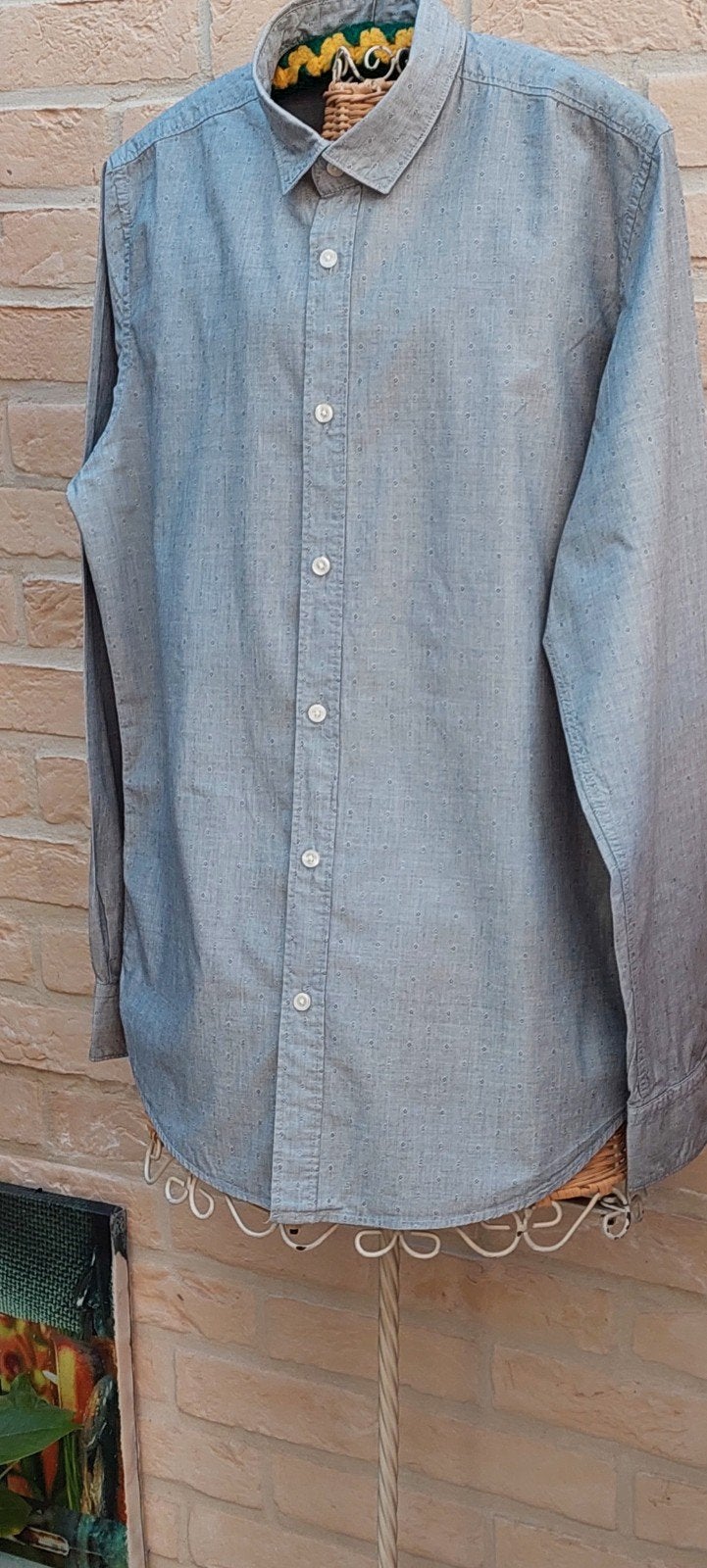 Hemd maat 40 springfield, Kleding | Heren, Overhemden, Overige kleuren, Zo goed als nieuw, Springfield, Halswijdte 39/40 (M)