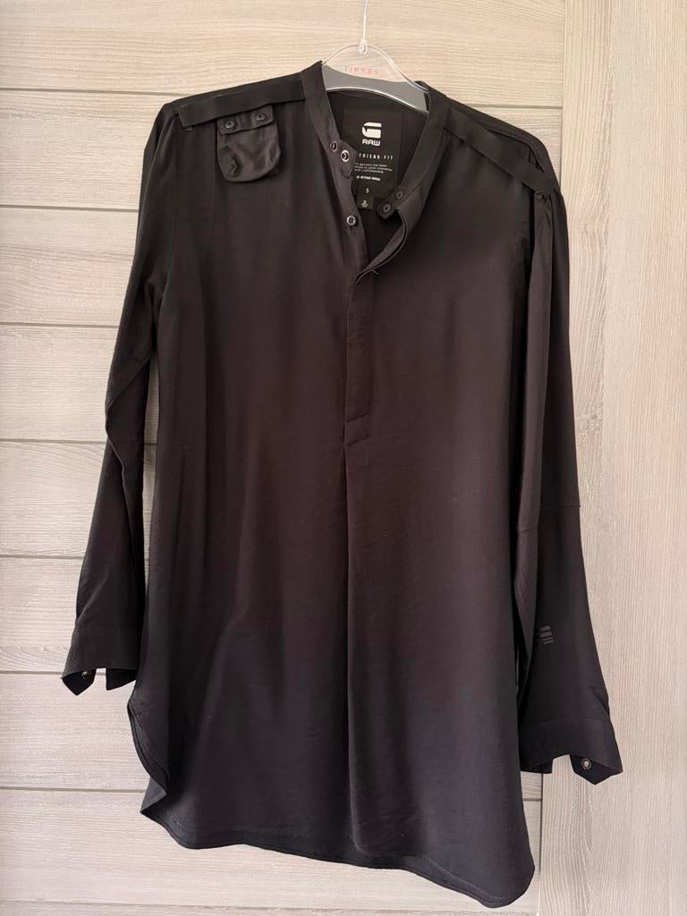 Lange blouse G-star Raw, Kleding | Dames, Blouses en Tunieken, Ophalen of Verzenden, Gedragen, Maat 36 (S), Zwart