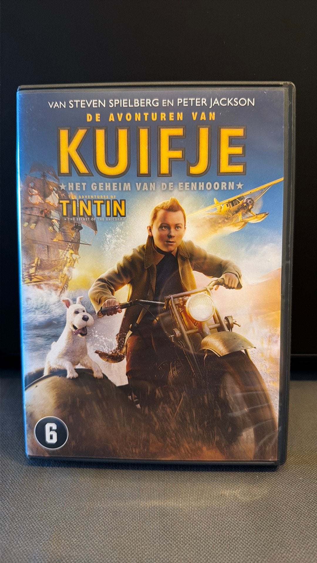 De avonturen van Kuifje - het geheim van de eenhoorn, Enlèvement ou Envoi, Comme neuf