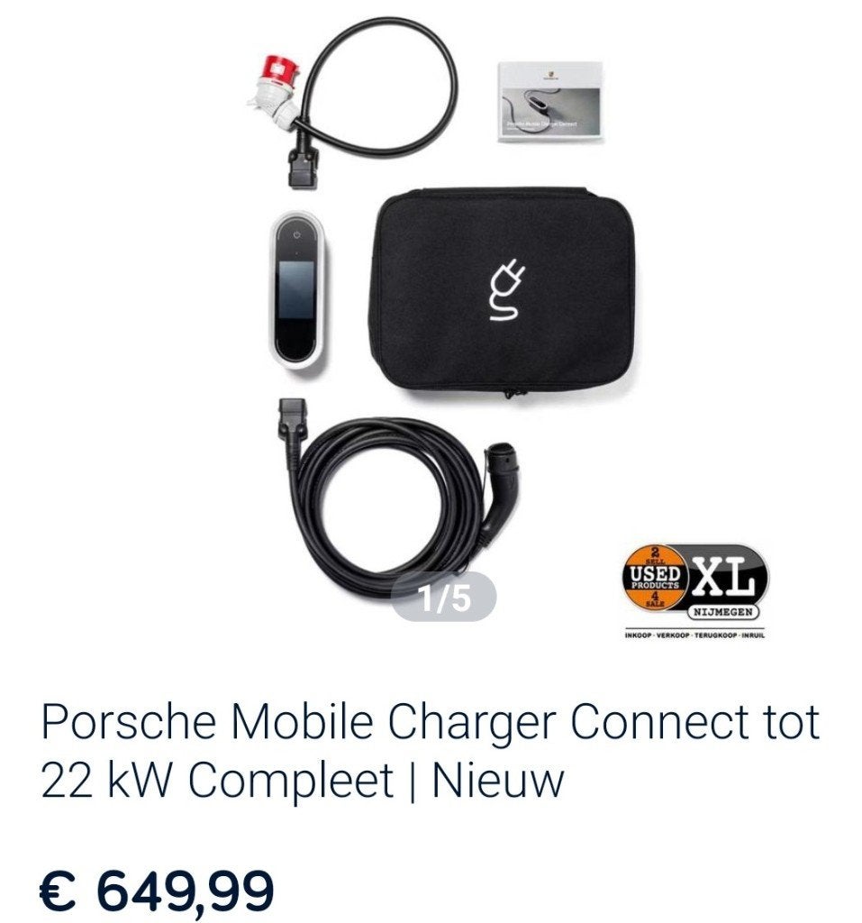 chargeur mobile de Proche Panamera, Autos : Divers, Accessoires de voiture, Enlèvement, Comme neuf
