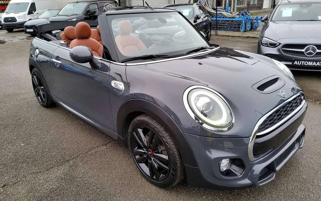 MINI Cabrio Cooper S MINI COOPER S CABRIO JOHN COOPER WORKS, Cuir, Argent ou Gris, Achat, Euro 6