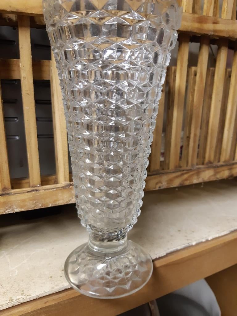 Petit vase - verre, Ophalen of Verzenden, Glas