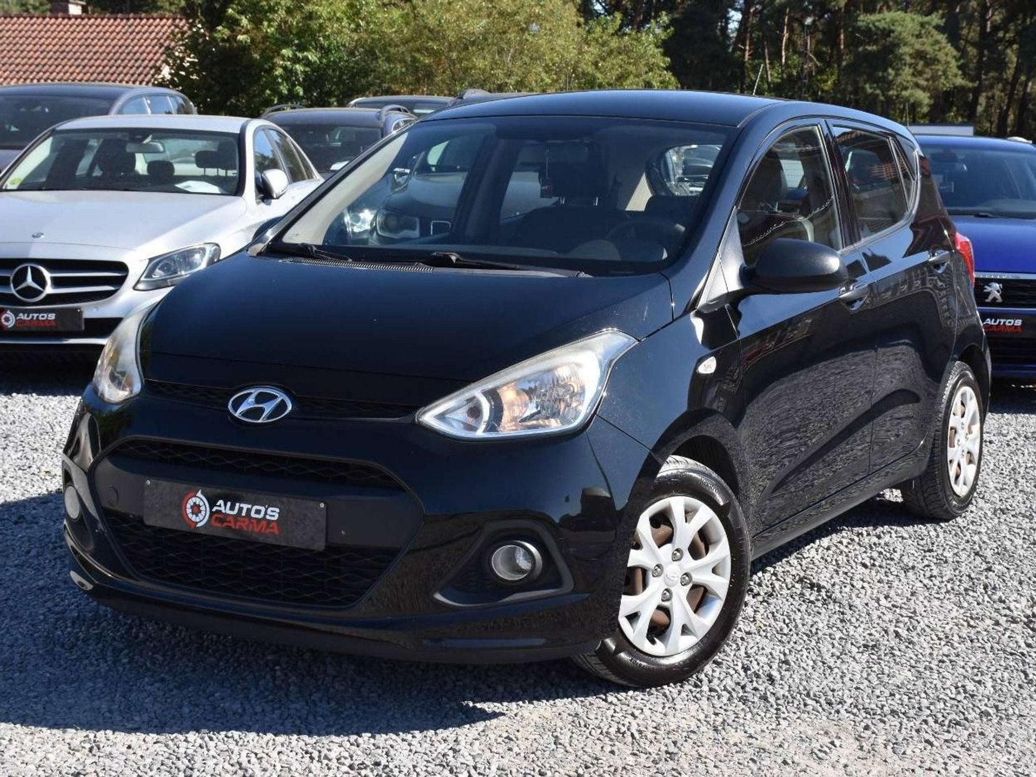 Hyundai i10 Benzine 5Deurs Weinig Km Propere Voertuig *, Autos, Euro 5, Achat, 998 cm³, Entreprise