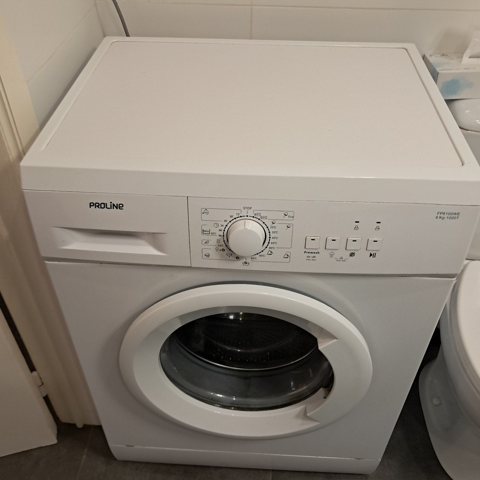 machine à laver en parfaite état, Ophalen