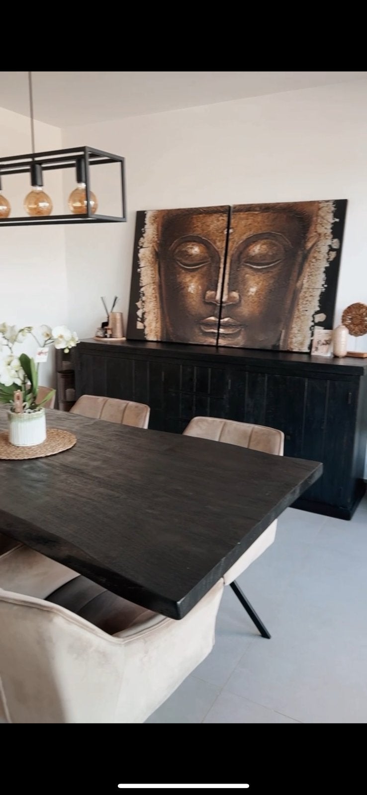 Tafel + dressoir, Ophalen