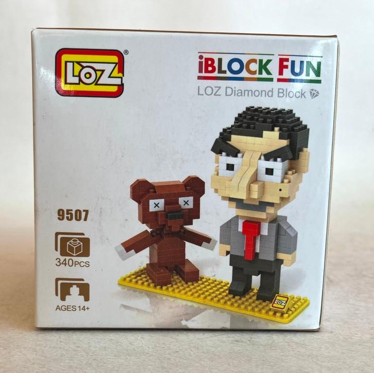 Mr Bean and Teddy LOZ 9507 iBlock Fun Building Blocks., Hobby en Vrije tijd, Modelbouw | Figuren en Diorama's, Ophalen of Verzenden