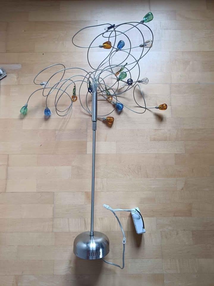 Retro luster, Enlèvement, Utilisé, Verre, 50 à 75 cm
