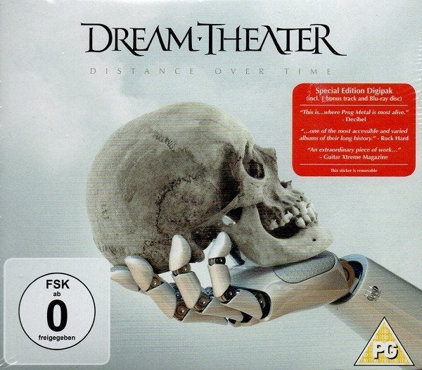 cd: DREAM THEATER - Distance Over Time (2019 - cd + blu-ray), Inclusief boekje, Metal, Ophalen of Verzenden, Zo goed als nieuw