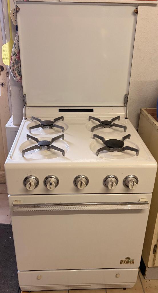 Cuisinière gaz, Elektronische apparatuur, Fornuizen, Ophalen, Gebruikt, Tussenbouw, 4 kookzones