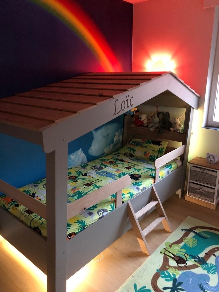 Kinderbed, Ophalen, 85 tot 100 cm, 140 tot 160 cm, Zo goed als nieuw