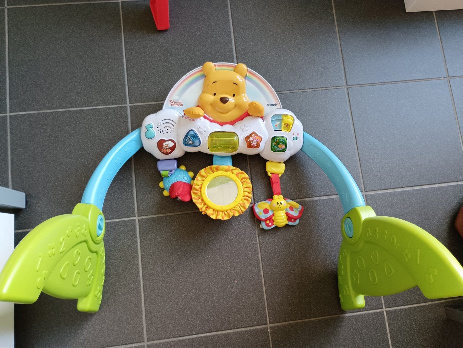 Speelboog Winnie the Pooh, Kinderen en Baby's, Ophalen, Gebruikt, Babygym, Met geluid