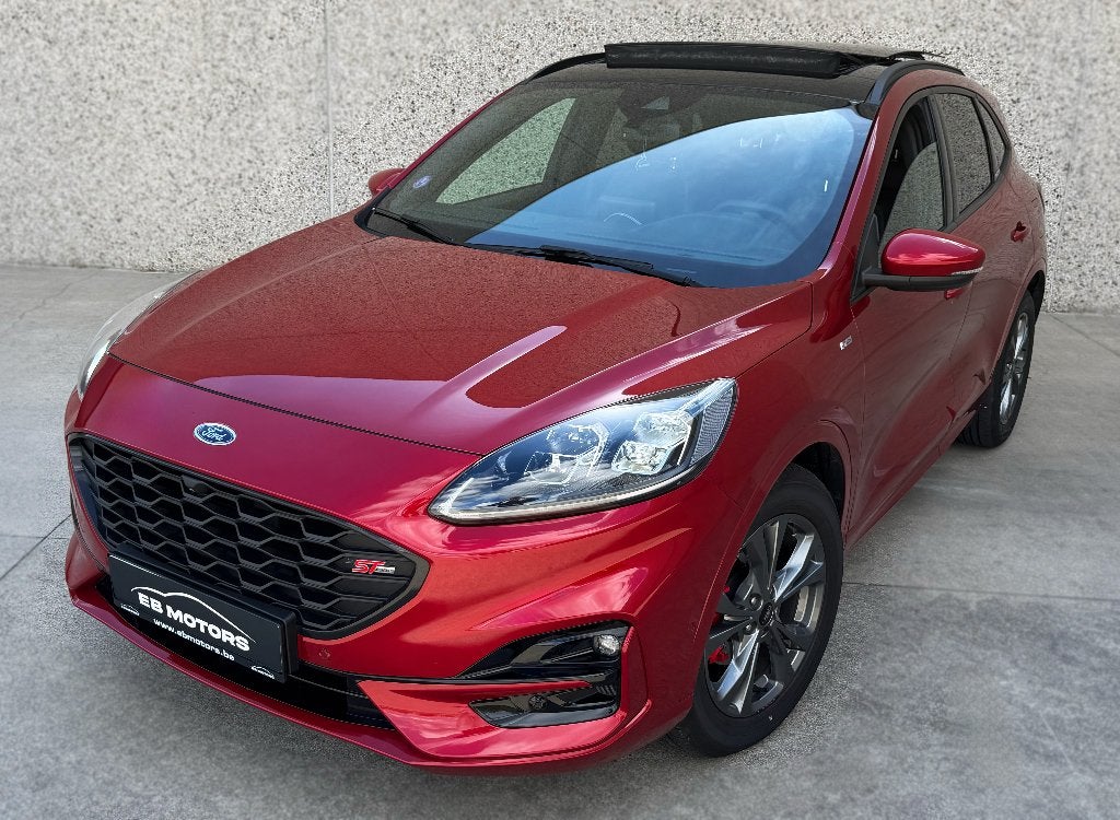 Ford Kuga ST-Line X 2.5 hybride + entretien et garantie, Autos, Achat, Entreprise, Entretenue par le concessionnaire, Phares entièrement LED