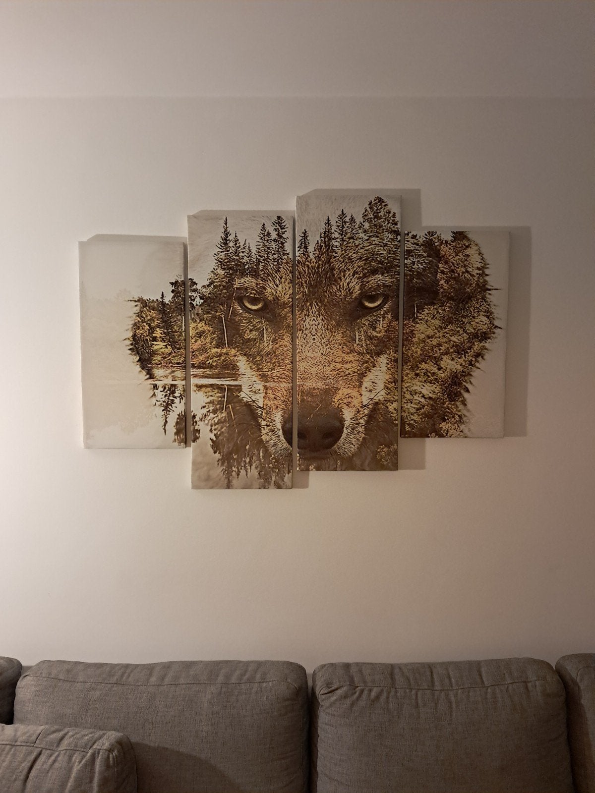 2 x canvaskaderset, Enlèvement