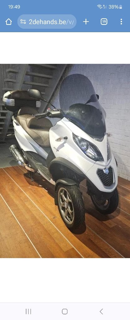 Piaggio mp3 500 ie 2014 voor B rijbewijs, Motoren, Occasion, Particulier, Meer dan 35 kW, Automaat