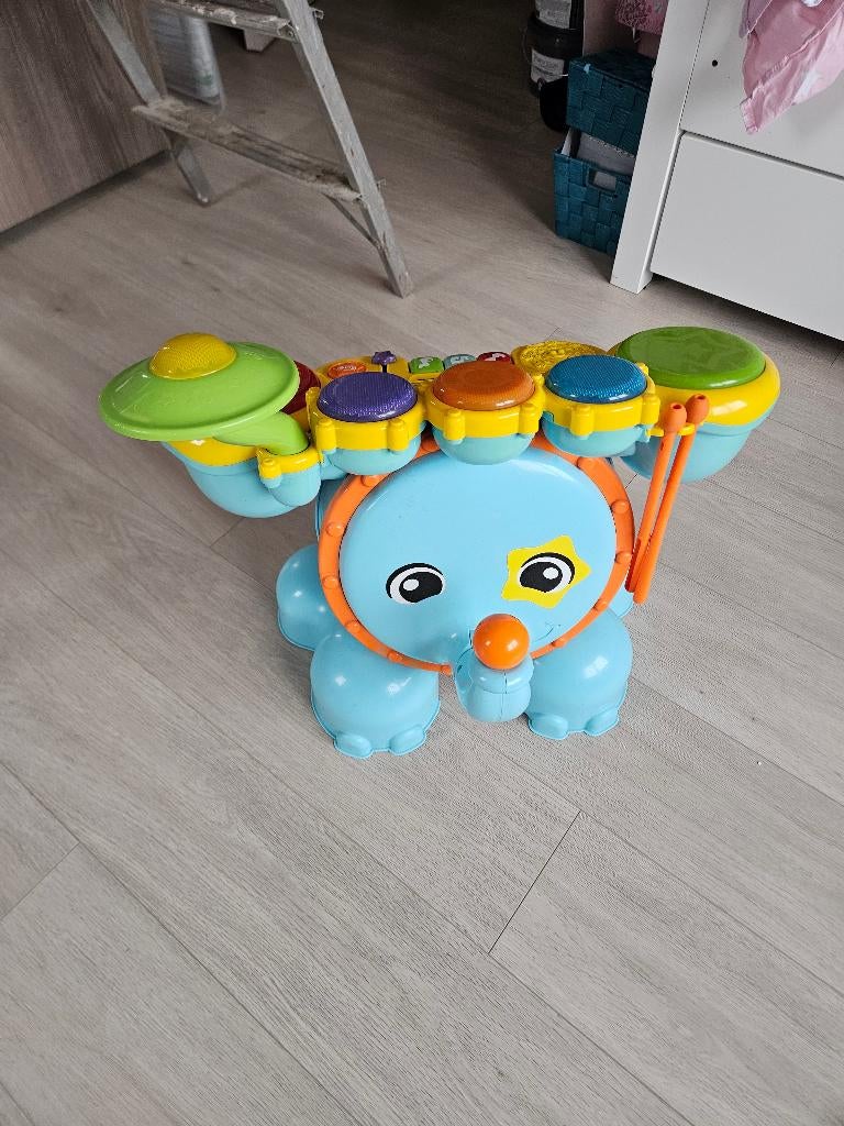 Olifant drumstel (incl stoeltje), Kinderen en Baby's, Ophalen, Gebruikt, 2 tot 4 jaar