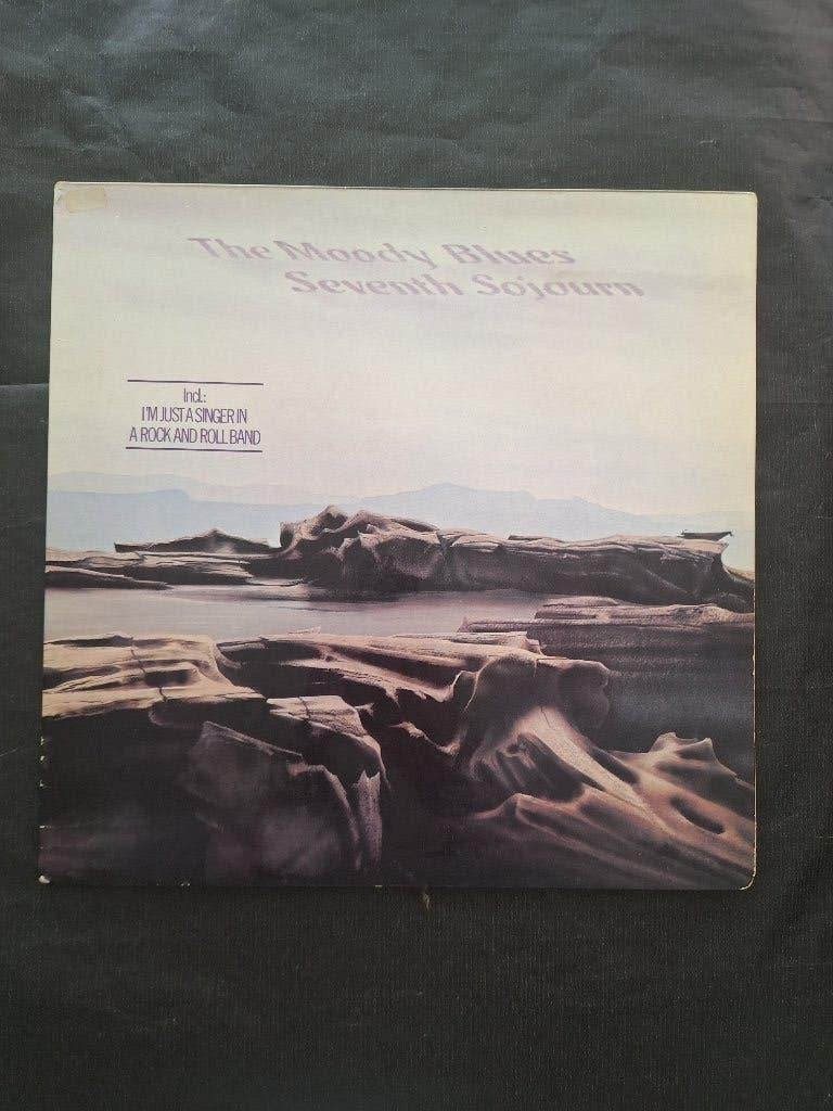 The MOODY BLUES "Seventh Sojourn" LP (1972), LP, Gebruikt, Gatefold hoes, Ophalen of Verzenden