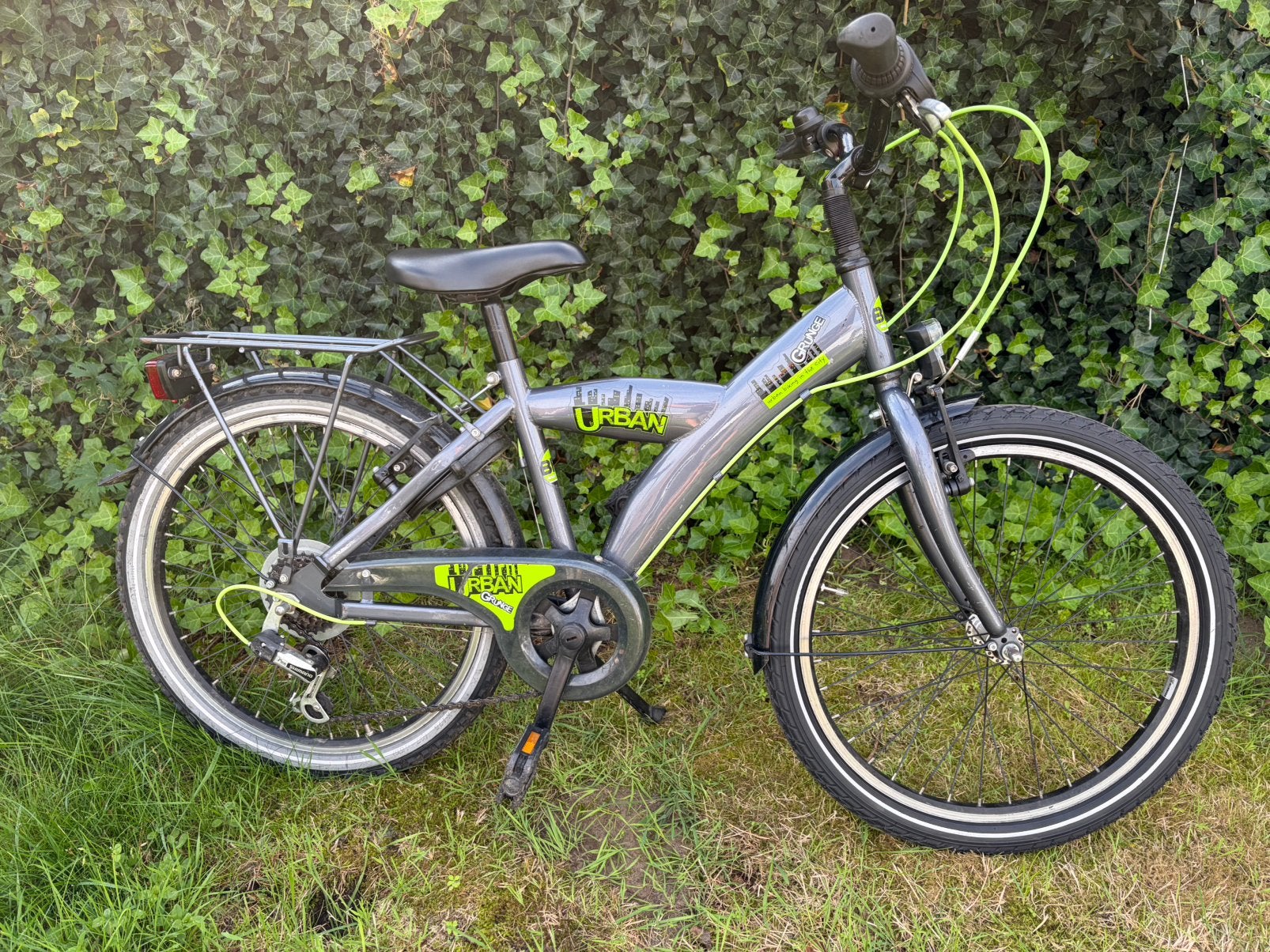 Kinderfiets Urban Grunge 22", Fietsen en Brommers, Ophalen, 22 inch, Velgrem, Versnellingen