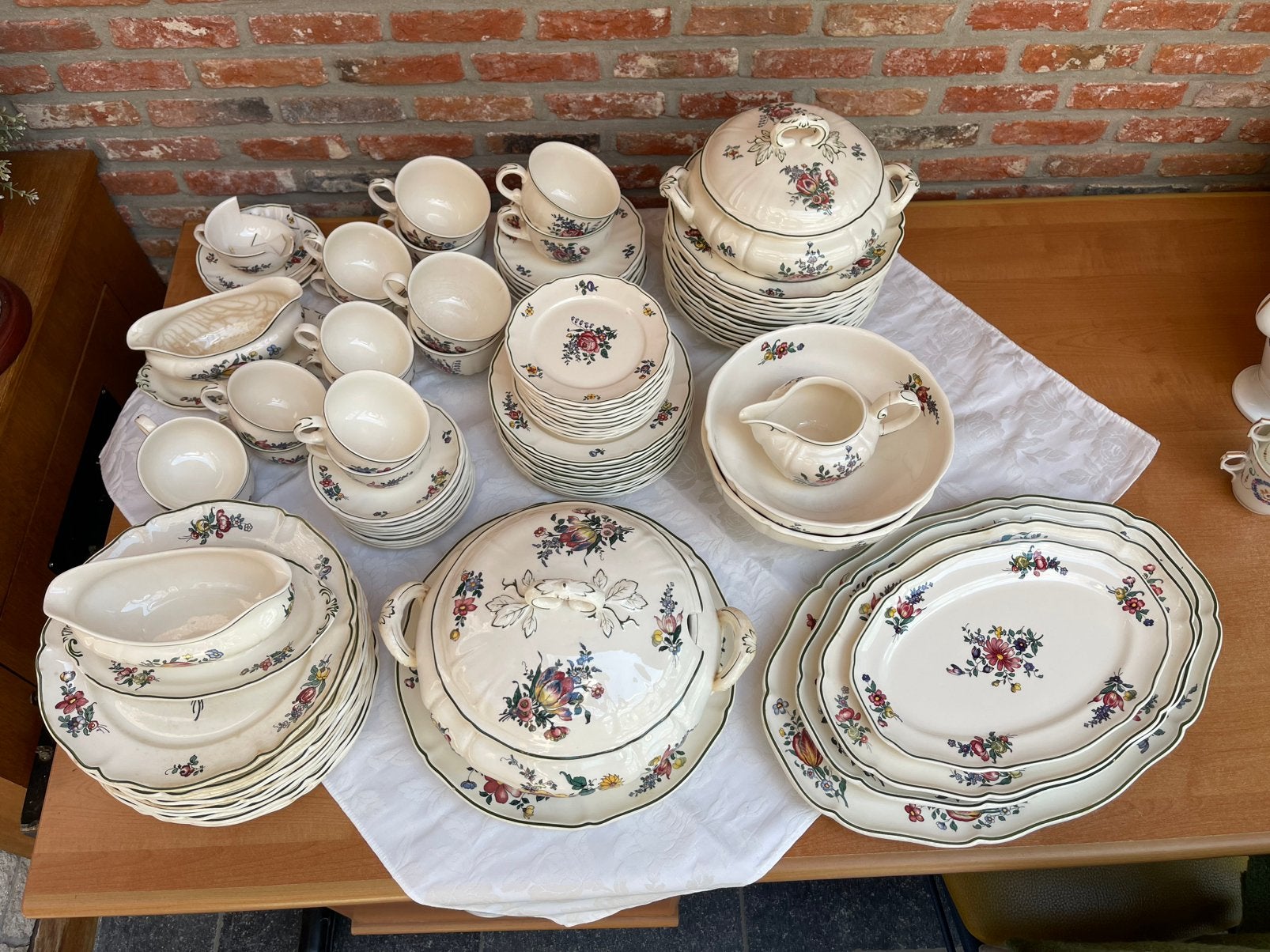 Villeroy en Boch Alt Strassburg servies, Enlèvement