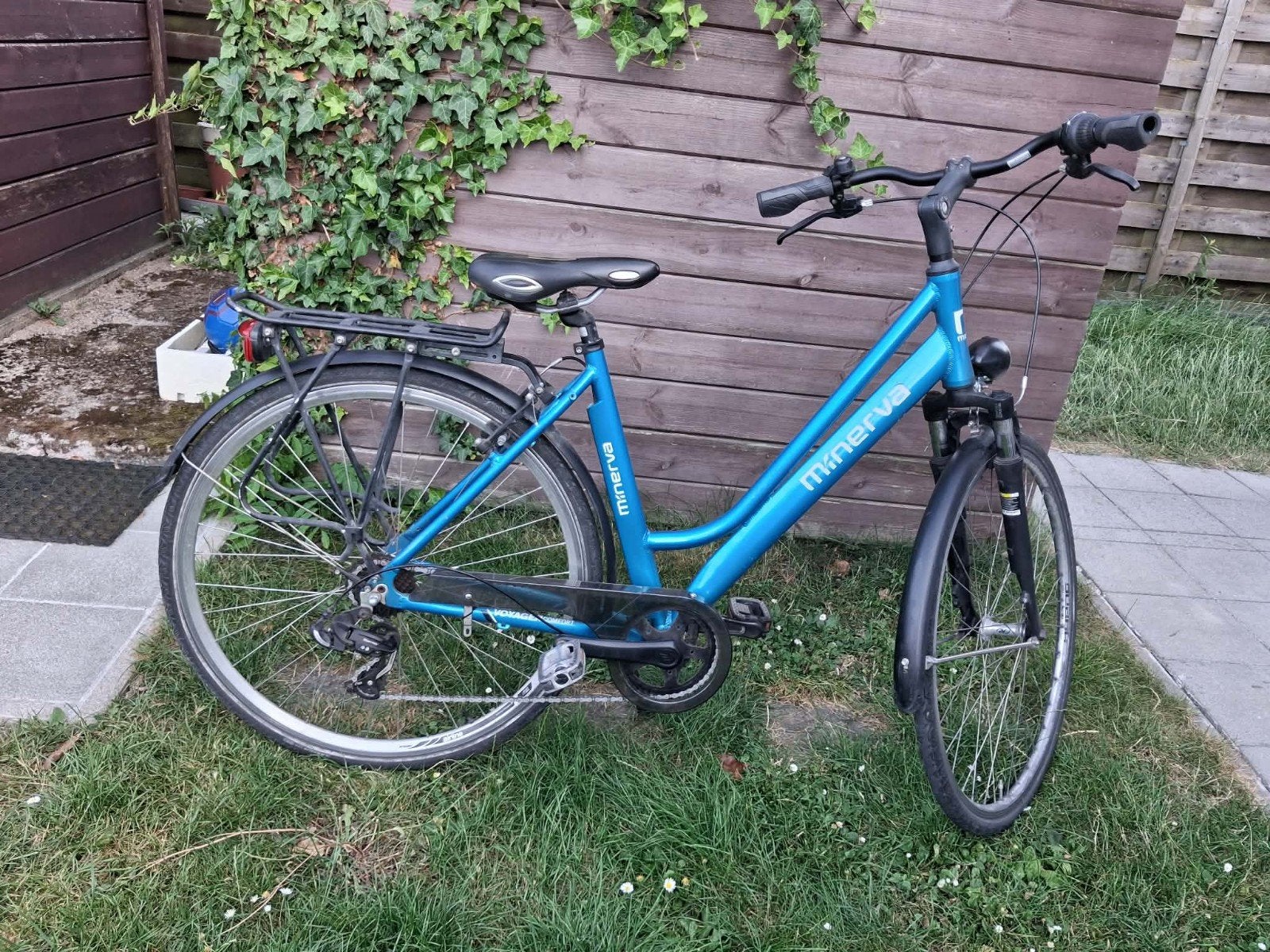 Damesfiets minerva, Ophalen