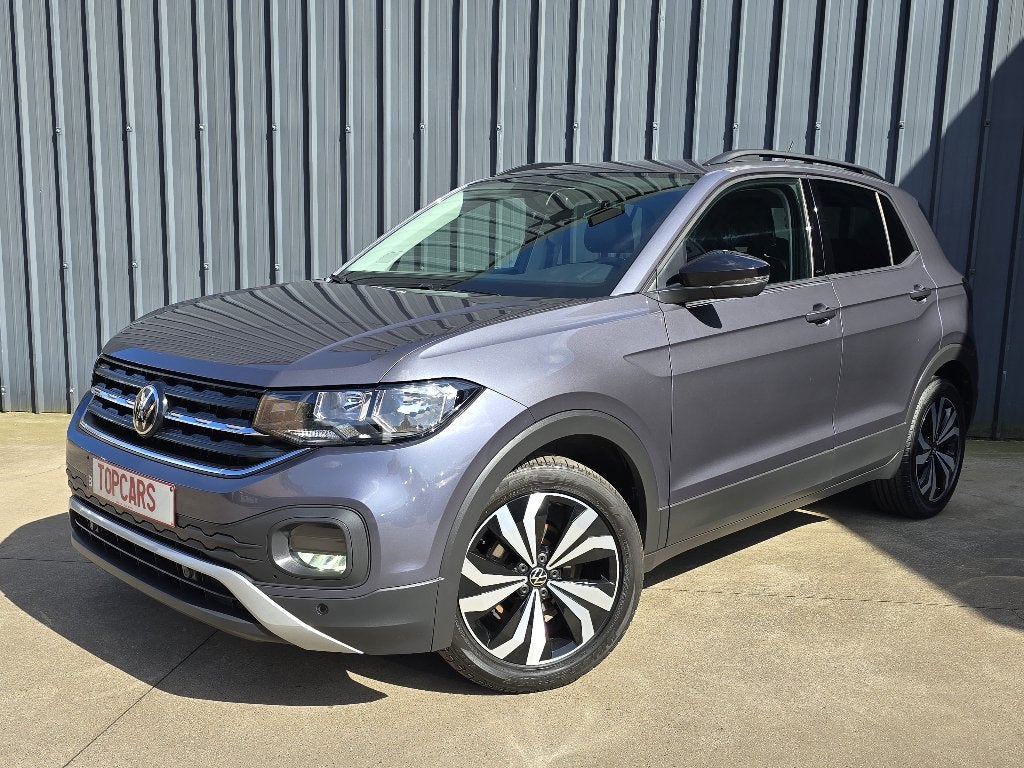 ✔VW T-Cross 1.0TSI Style 2023 Euro6❕ 37 000 km ❗, Argent ou Gris, Euro 6, Entreprise, Noir