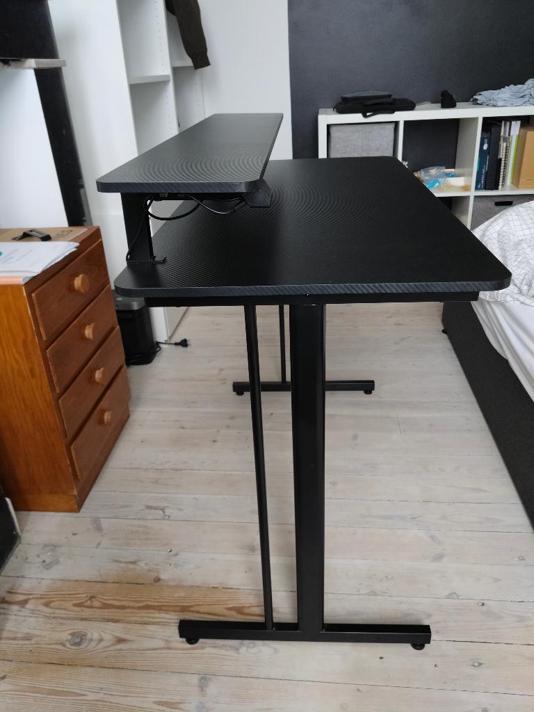 Gaming bureau, 50 cm, Plastique, 100 cm, Démontable