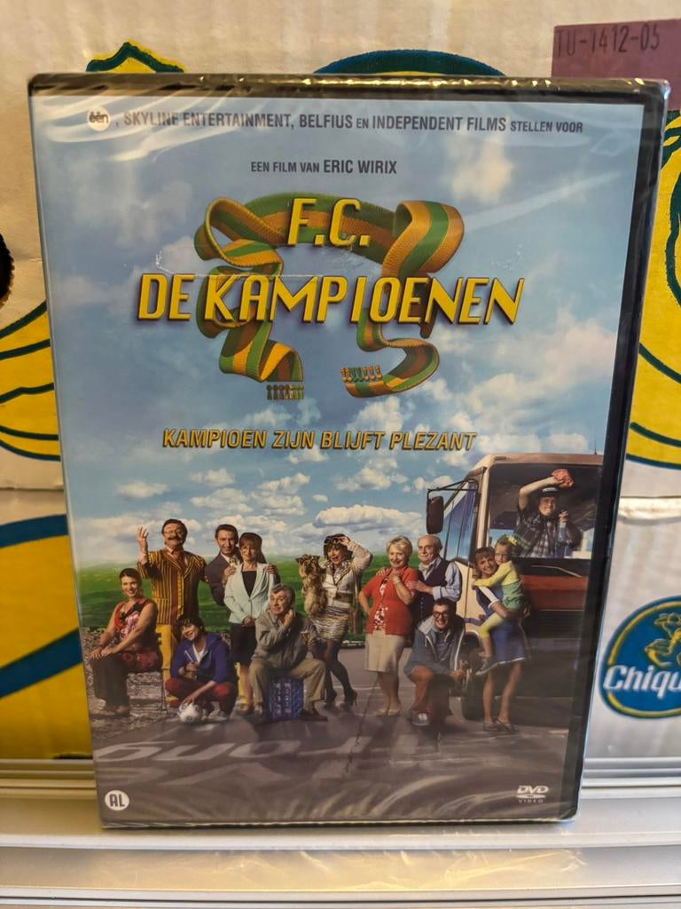 F.C de kampioenen Film DVD ( sealed ), Cd's en Dvd's, Dvd's | Nederlandstalig, Ophalen of Verzenden, Nieuw in verpakking, Film