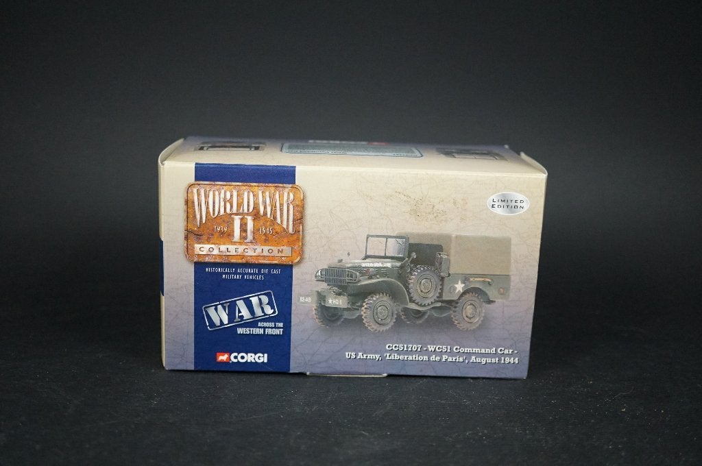 Corgi WC 51 Command car - Paris '44 - 1/43 - Lim. ed., Ophalen of Verzenden, Zo goed als nieuw, Corgi