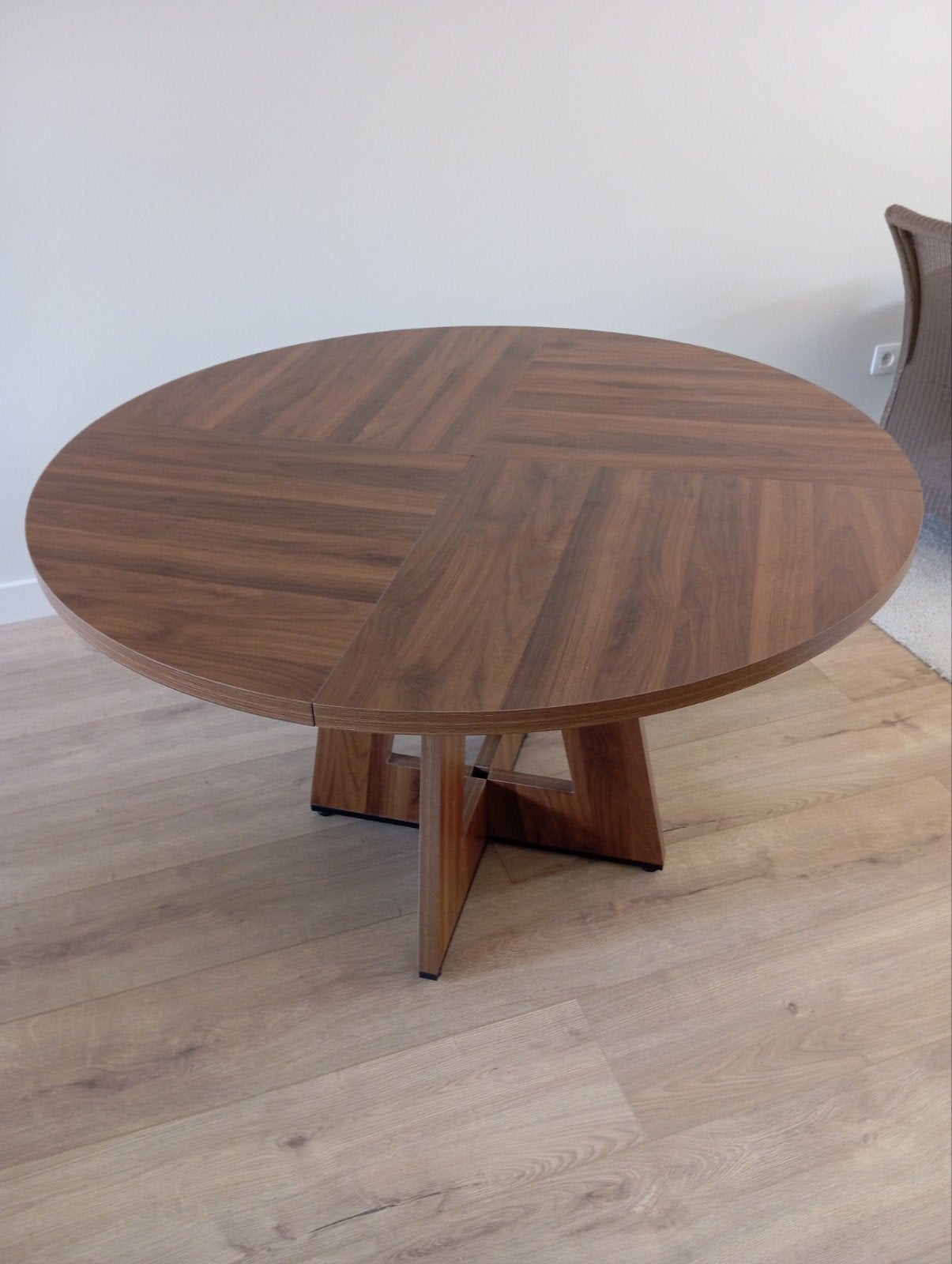 tafel 120 diameter, Huis en Inrichting, Ophalen, Zo goed als nieuw, Rond