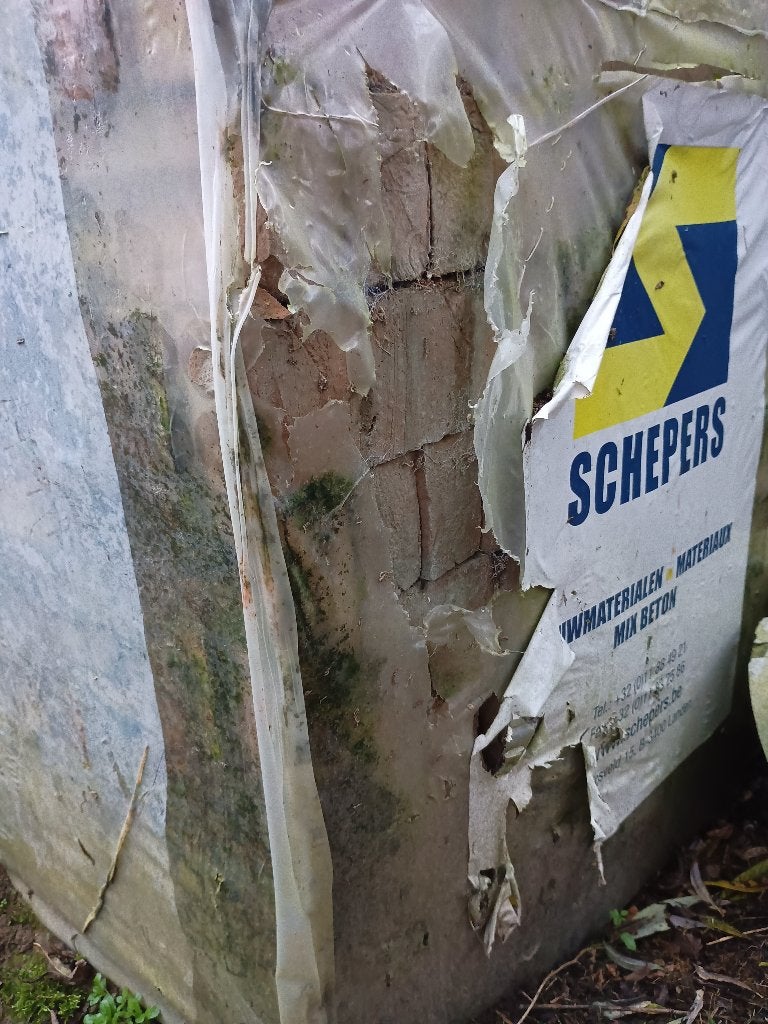 Lot gevelstenen Desimpel Oud knokke, Doe-het-zelf en Bouw, Ophalen, Zo goed als nieuw, Bakstenen