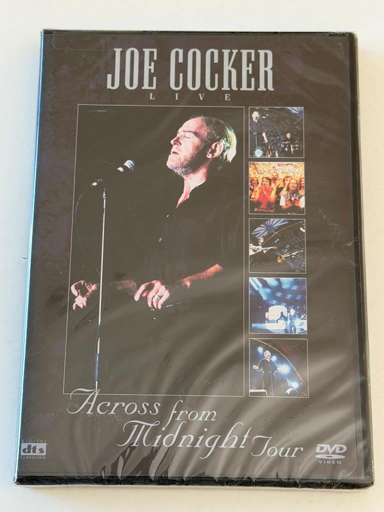 Joe Cocker – Live / Across From Midnight Tour (DVD) Nieuw!, Alle leeftijden, Ophalen of Verzenden, Nieuw in verpakking, Muziek en Concerten