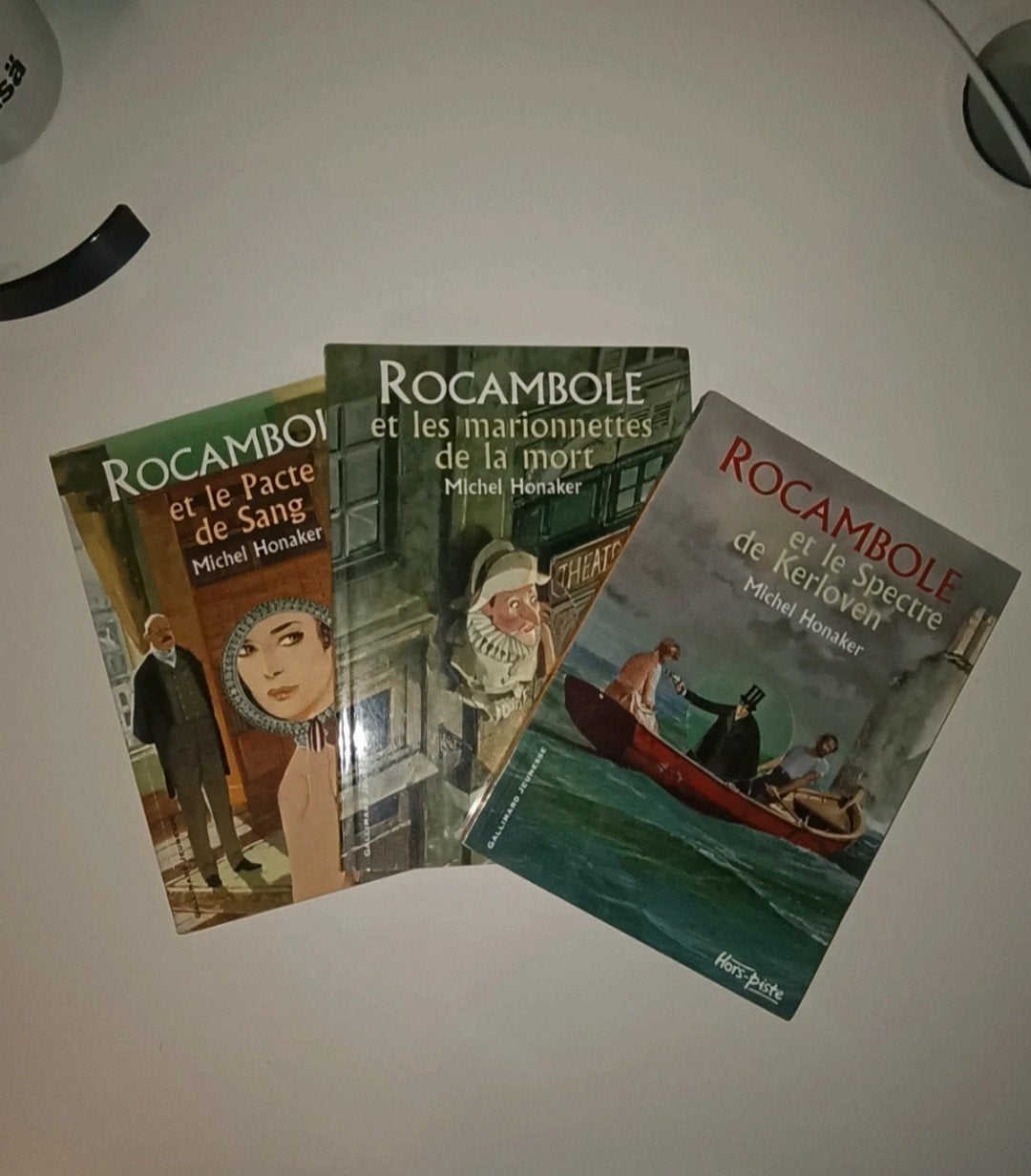 Livres pour enfants "Rocambole" tome 4, 13 et 19, Livres, Enlèvement ou Envoi, Comme neuf, Michel Honaker, Fiction