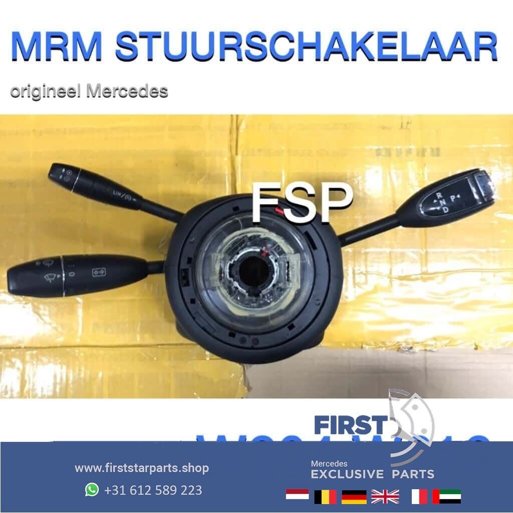 W204 W212 stuurkolom schakelaar MRM Mercedes C E Klasse 2007, Auto-onderdelen, Gebruikt, -, Ophalen of Verzenden, -
