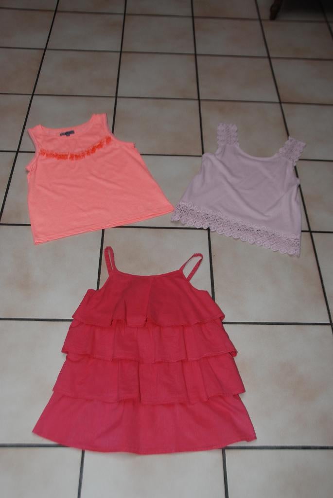 Lot de 3 jolis tops roses T164 cm comme NEUFS!, Enlèvement ou Envoi, Ensemble, Comme neuf, Lovely Nature, TQF Collec