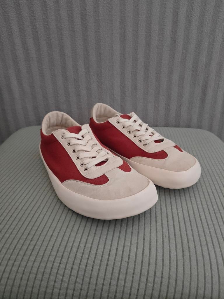 Bohempia Felix Burgundy White barefoot sneakers 40W, Ophalen of Verzenden, Gebruikt, Schoenen