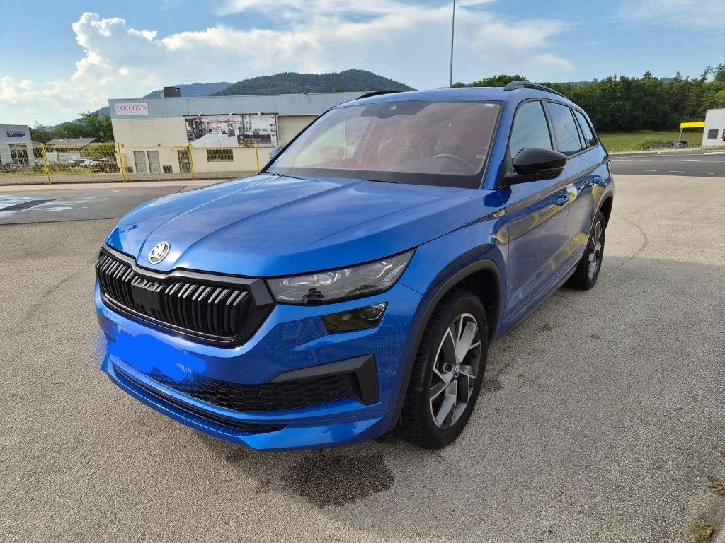 Skoda Kodiaq 4x4 de 2023,  7 places., Auto's, Automaat, Dealer onderhouden, Zwart, Bedrijf
