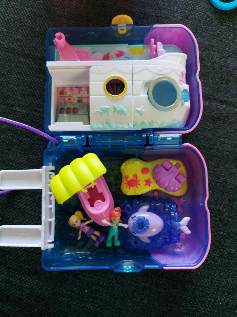 Polly Pocket World Sweet Sails Cruise Ship compact., Ophalen, Zo goed als nieuw