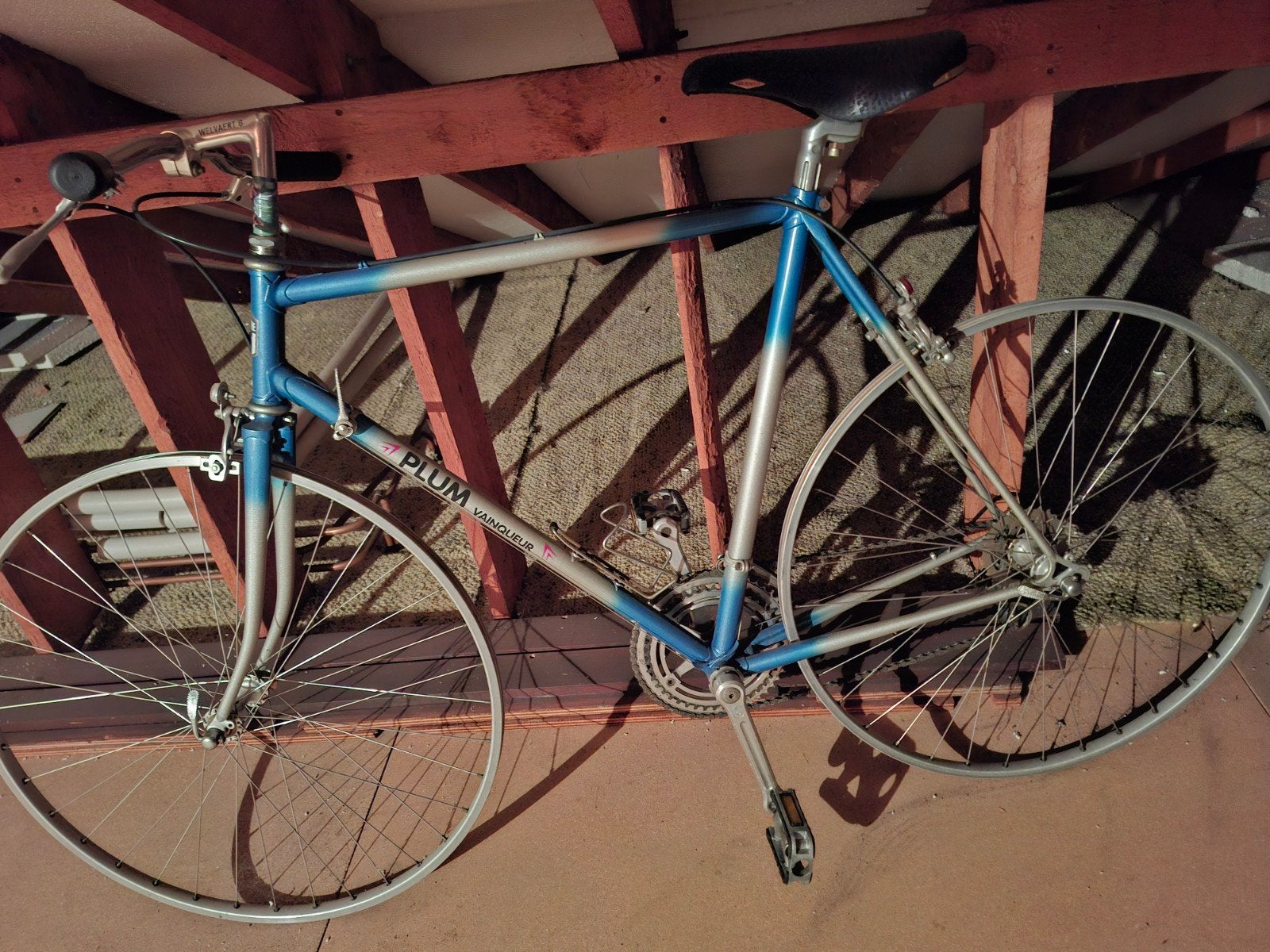 een fiets, Ophalen