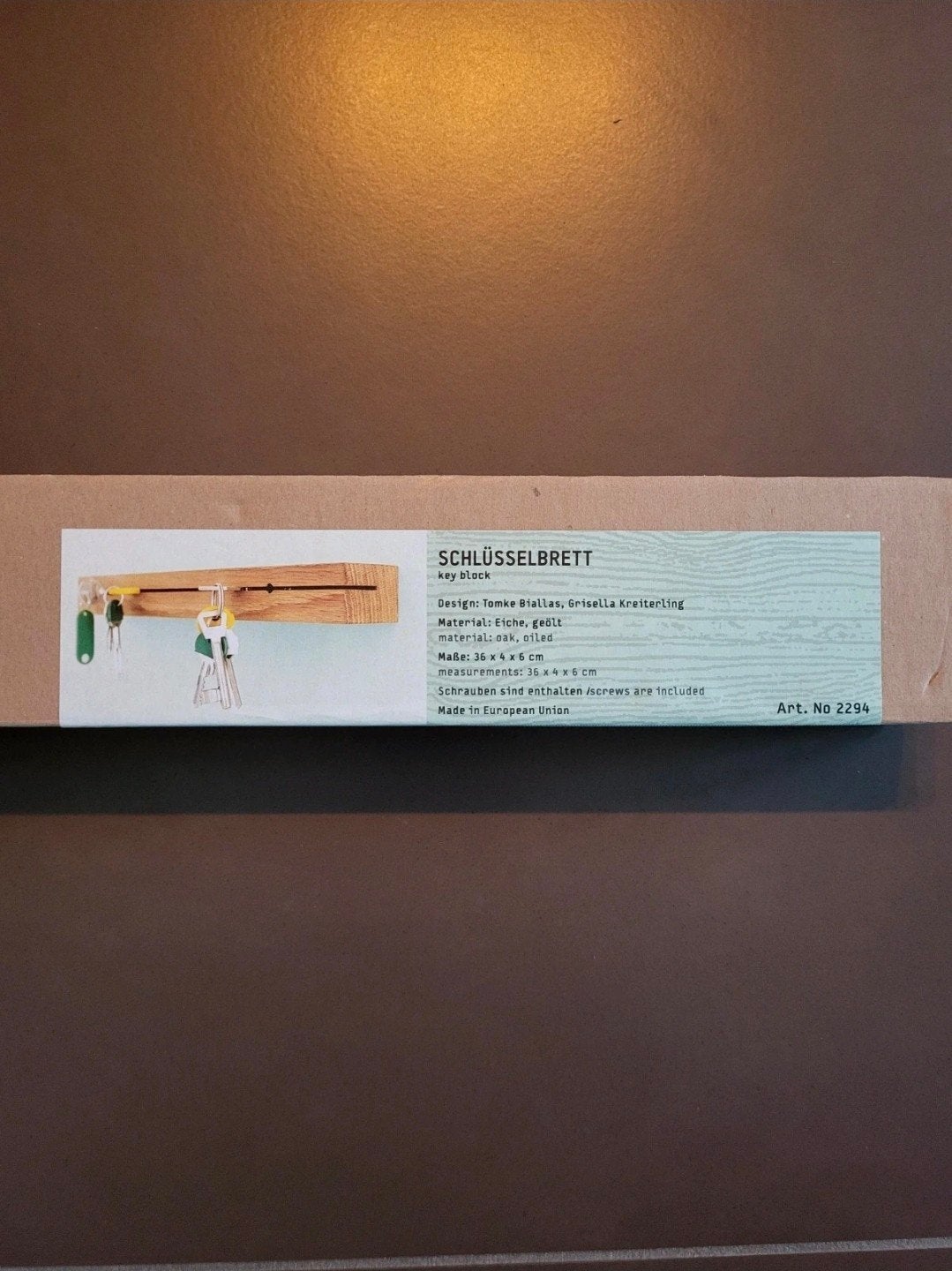 Key block, Huis en Inrichting, Ophalen, Hout
