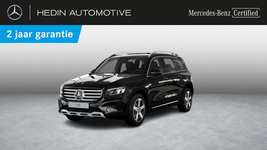 Mercedes-Benz GLB-Klasse 220 D 4MATIC Luxury Line Panoramisc, Automaat, Stof, Gebruikt, Zwart
