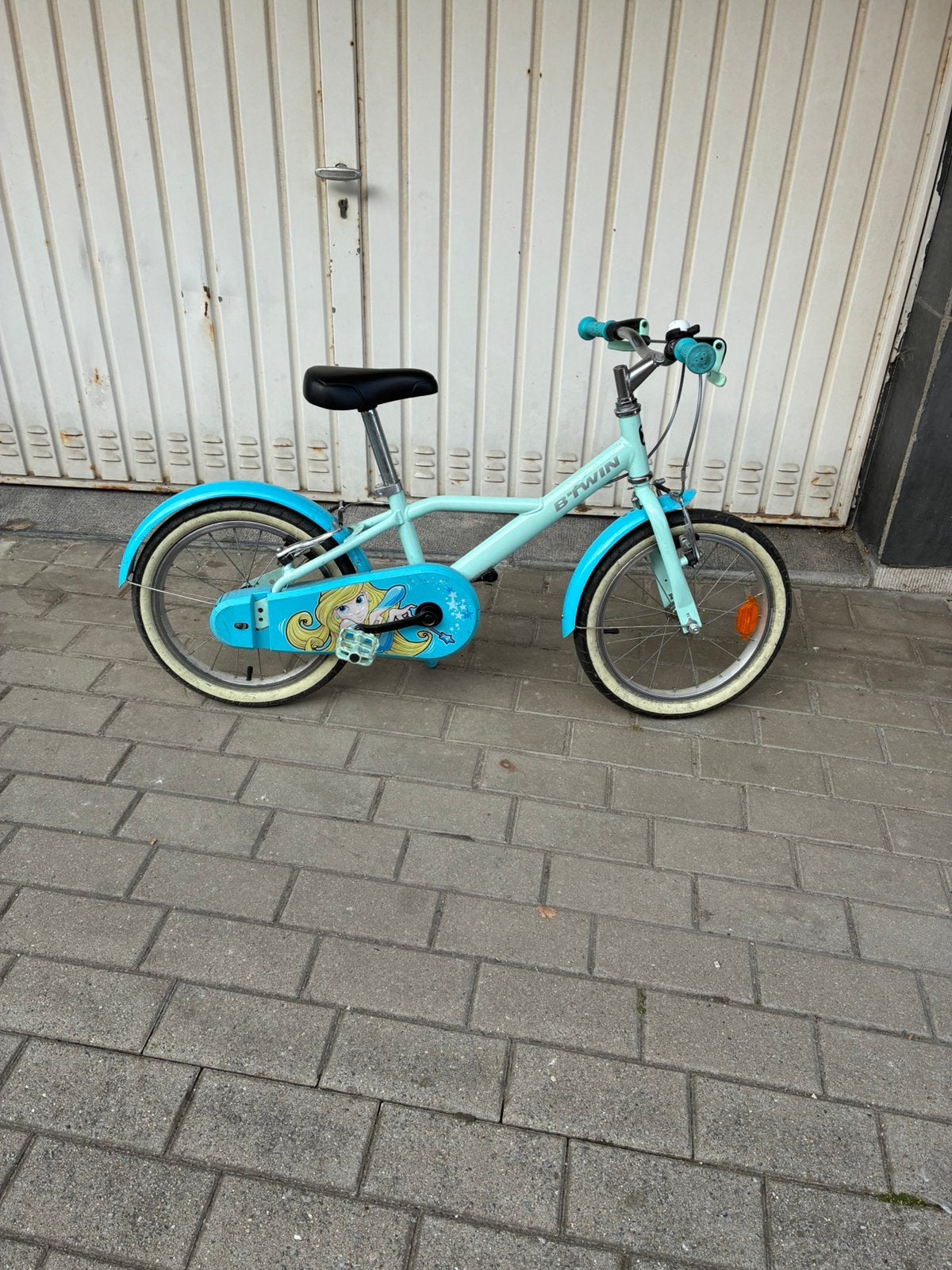 Vélo enfant B’Twin 16 pouces – bon état, Vélos & Vélomoteurs, Enlèvement, Utilisé, Frein sur jante, 16 à 20 pouces