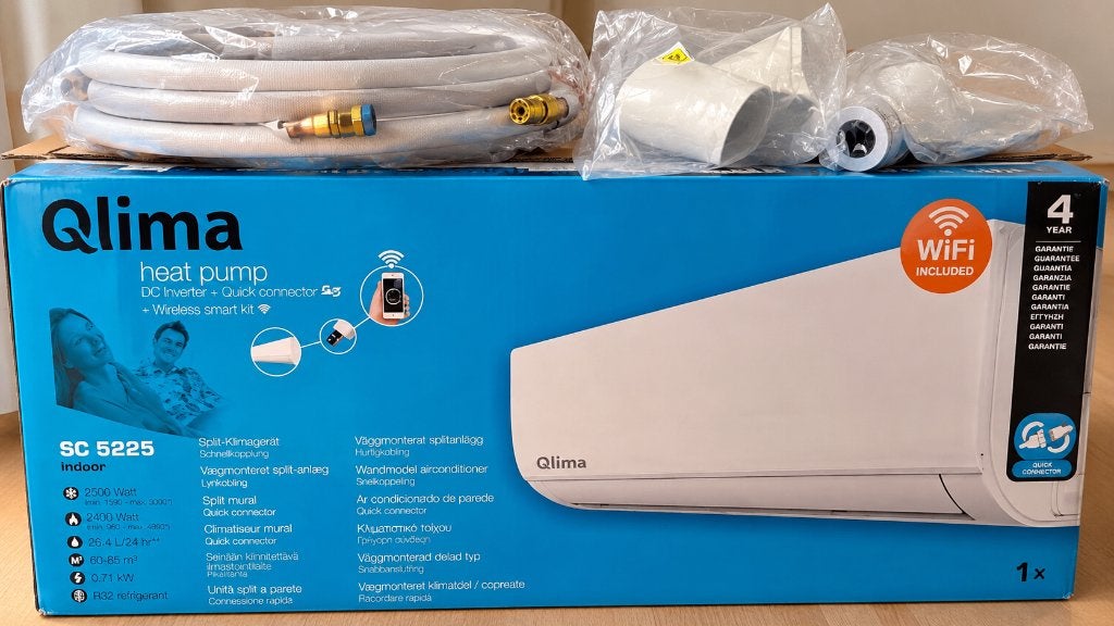 Climatiseur Split Qlima SC 5225, Electroménager, Neuf, 60 à 100 m³, Enlèvement, Climatisation murale