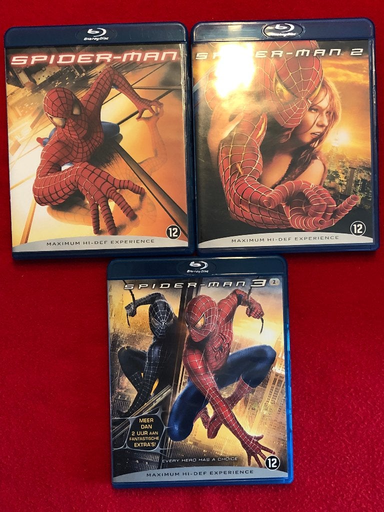 La trilogie Spider-Man (Blu-ray), Enlèvement, Comme neuf, Blu-ray