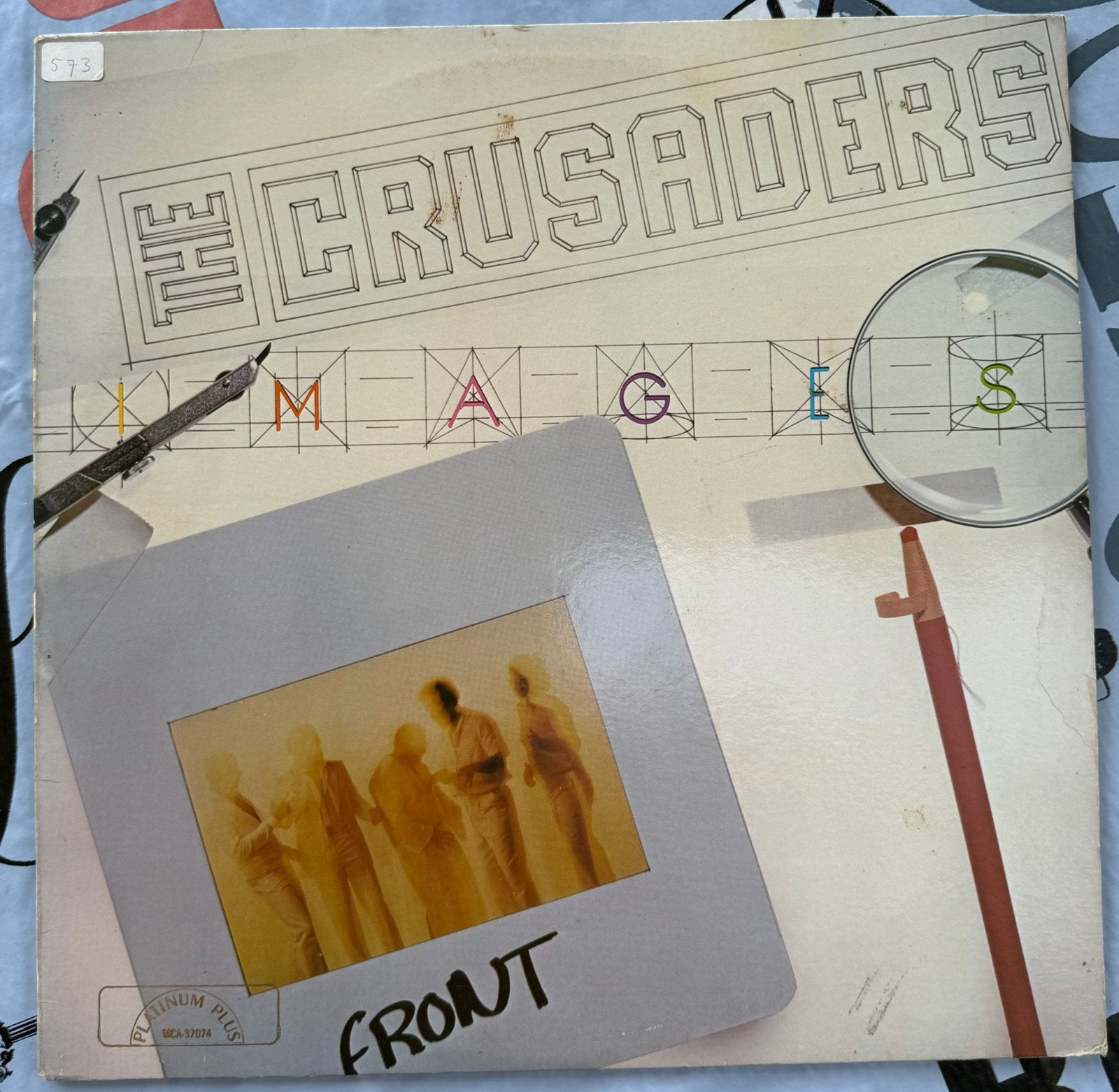 LP The Crusaders - Images, CD & DVD, Vinyles | Jazz & Blues, Enlèvement ou Envoi, Utilisé, Jazz fusion, LP