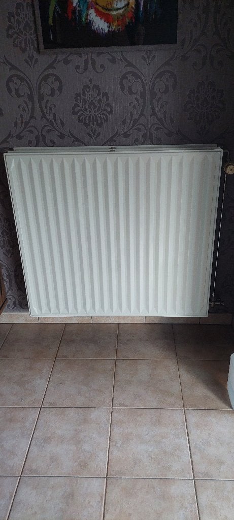 Volledig verwarmingssysteem (radiatoren en condensatieketel), Bricolage & Construction, Chauffage & Radiateurs, Enlèvement, Utilisé