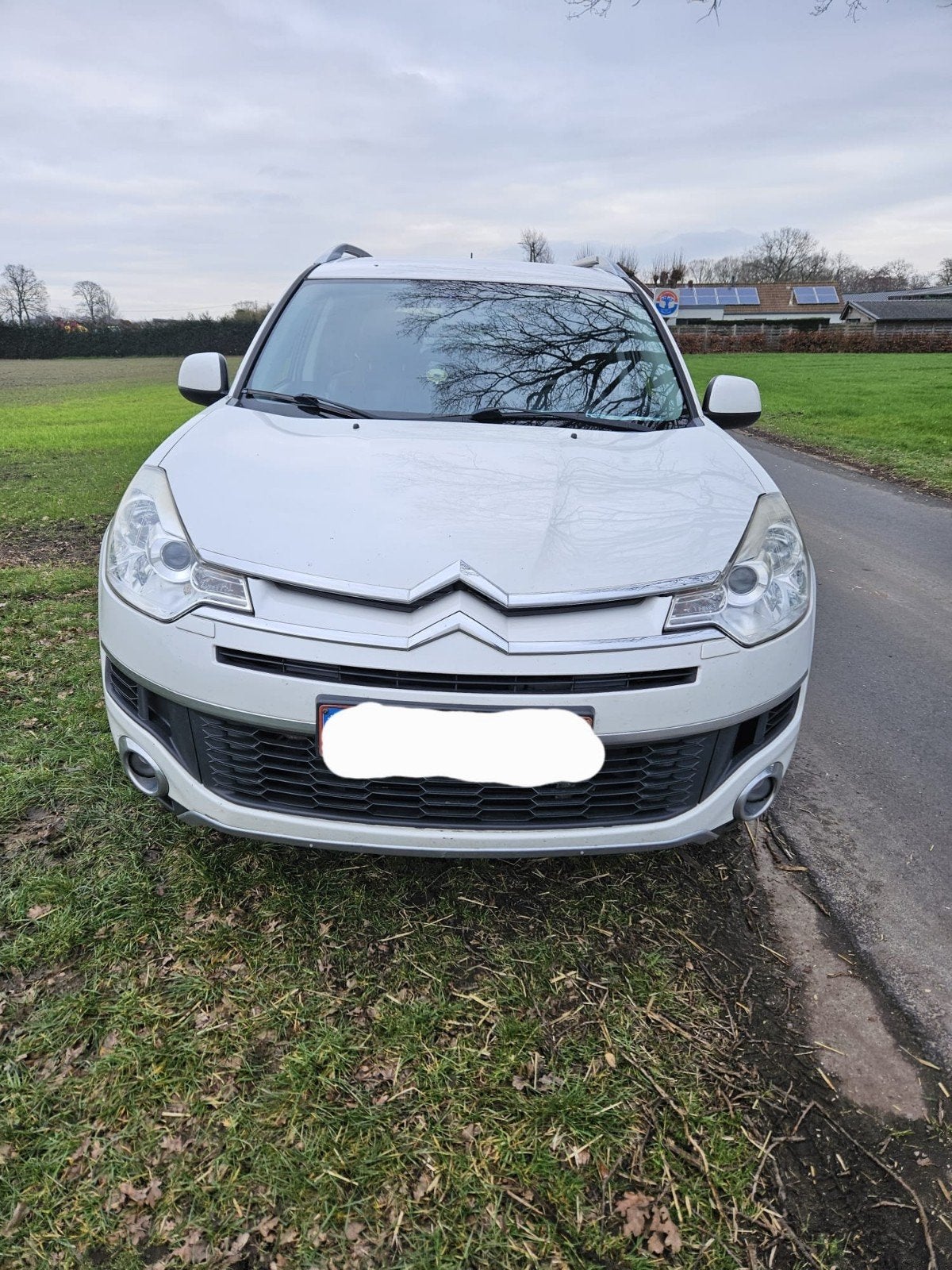 Citroën C-Crosser – full option – automaat – 7 zitplaatsen, Auto's, Automaat, Euro 5, C-Crosser, Zwart