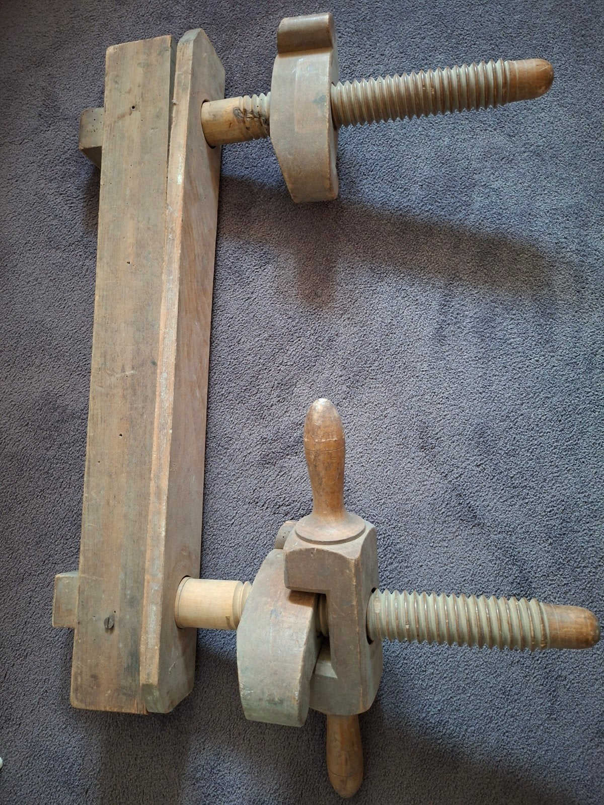 Presse à reliure ancienne en bois, Enlèvement ou Envoi